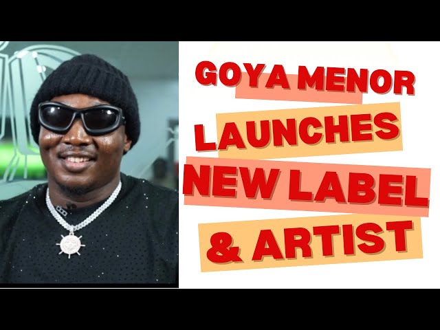 GOYA MENOR LAUNCHES NEW RECORD LABEL AND UNVEILS FIRST SIGNED ARTIST