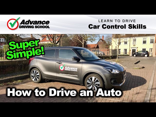 How To Drive An Automatic Car  |  Learn to drive: Car control skills