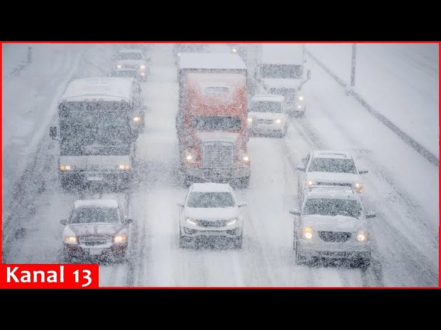 Winter-weary East Coast hit with another storm