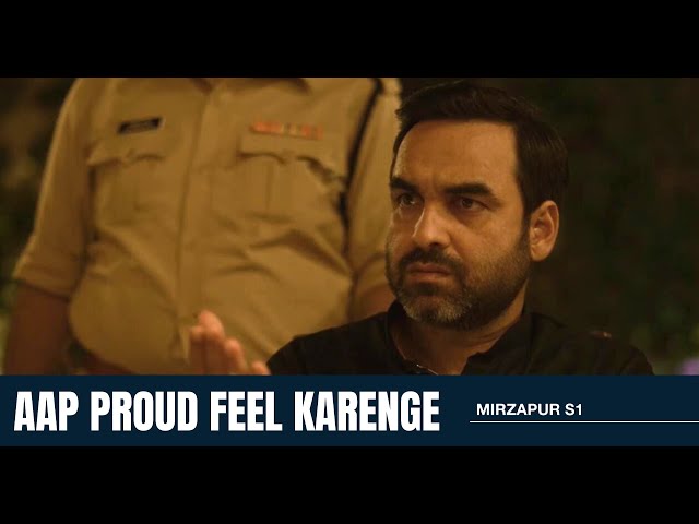 Aap Proud Feel Karenge | Mirzapur | Pankaj Tripathi | Divyenndu | Shahnawaz Pradhan