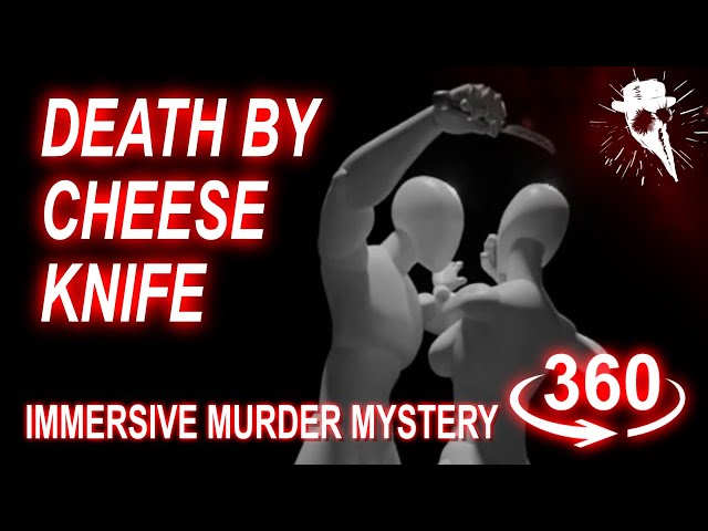 Murder's Afoot Case 001: Death By Cheese Knife. Did he kill his wife?