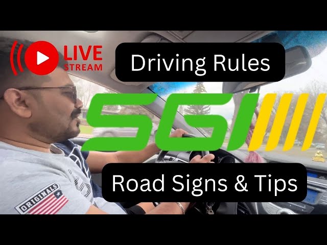 SGI Saskatchewan Driving test Rules | SGI Class 5 Practice test | Driving in Canada