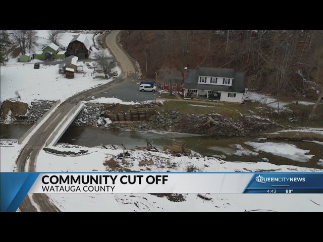 Cut-off Watauga County community still recovering four months after Helene