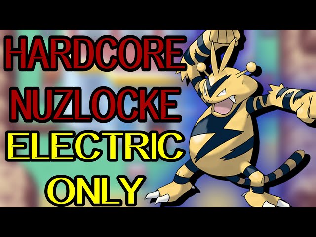 Pokémon FireRed Hardcore Nuzlocke - Electric Types Only! (NO ITEMS)