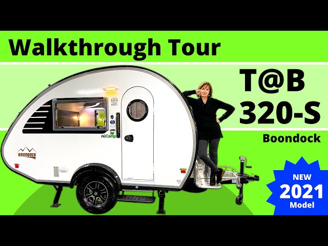 NEW TAB 320-S by nuCamp RV - 2021 Model - Walkthrough Tour