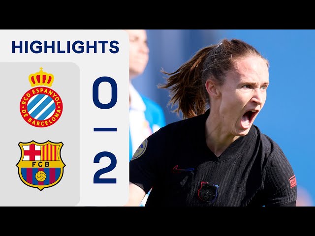 RCD ESPANYOL 0 - 2 FC BARCELONA | RESUMEN LIGA F