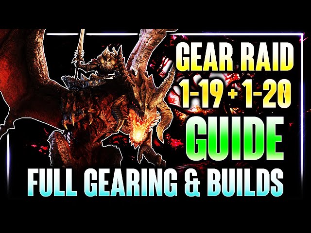 GEAR RAID 1 Guide - 1-19 + 1-20 - Midgame Progression - Gearing and Builds FULL WALKTHROUGH #WoR