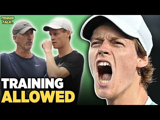 Sinner Allowed to Train During 3 Month Ban | Tennis News