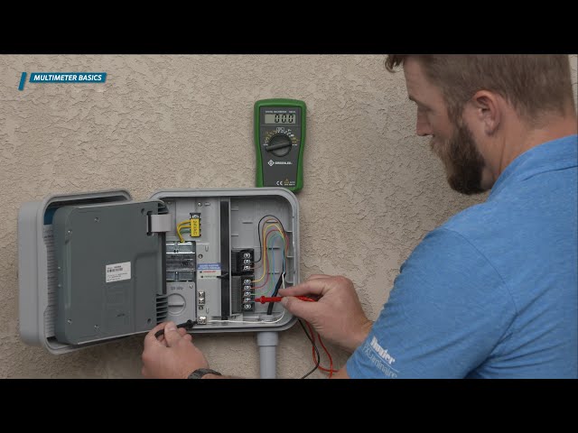 Multimeter Basics: Troubleshooting an irrigation system using a Multimeter