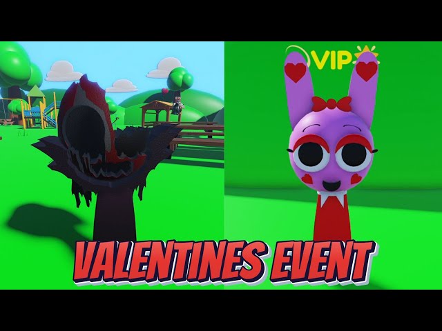 3D Sprunki RP And Animations [VALENTINES! ❤️] - How To Get New Badges In Valentines Event New Update