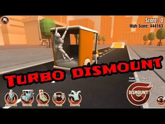 game turbo dismount,lucu paling parah sekali🤪😜😄