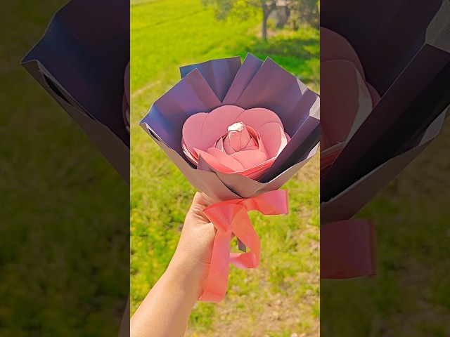 Easy paper Flower Bouquet | DIY paper Flower Bouquet #viralshorts #tending #shorts