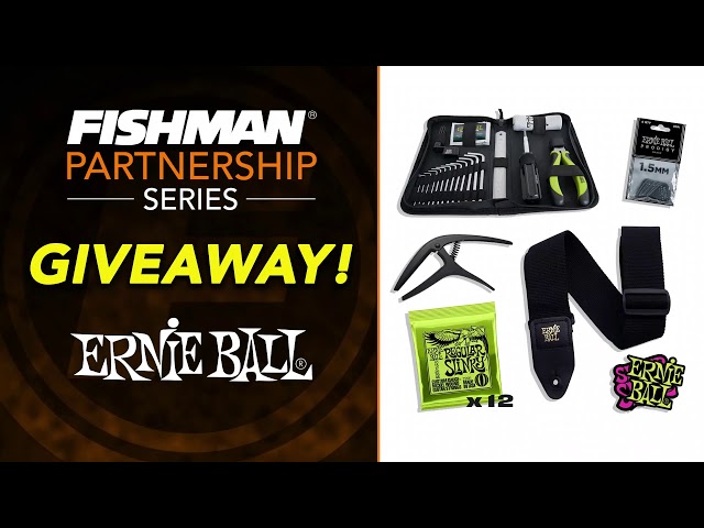 Fishman & Ernie Ball Live Broadcast