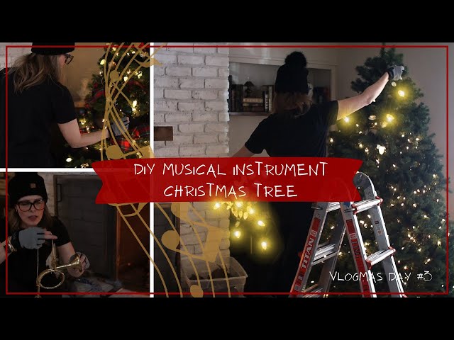 🎼 🎄Create the BEST Christmas Tree with DIY Musical Instruments