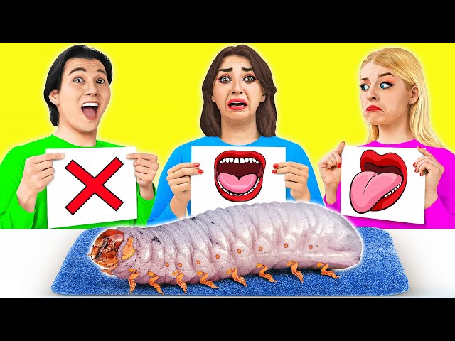 Bite, Lick or Nothing Challenge | Prank Wars by Multi DO Food Challenge