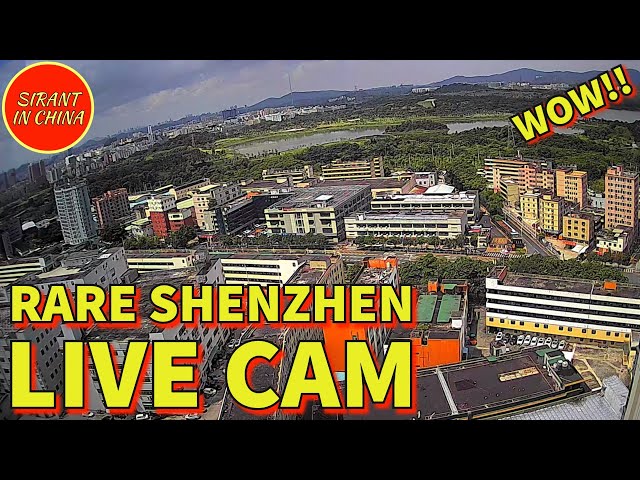 Rare Shenzhen China LIVE! Live 24/7 Factory Town Bao'An!