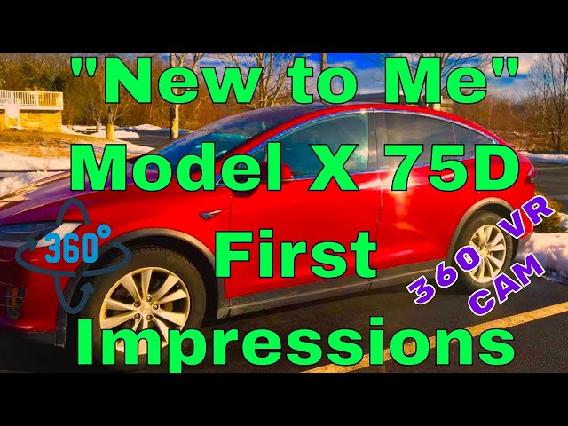 Model X First Impressions & Drive Along 360 VR Cam Long Video