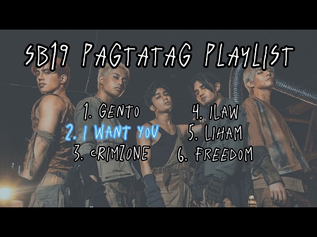 SB19 PAGTATAG PLAYLIST - (LYRICS)