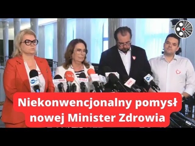 Koalicja Obywatelska: Niekonwencjonalny pomysł nowej Minister Zdrowia