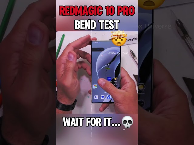 RedMagic 10 Pro Bend Test – Is This the TOUGHEST Phone Ever?! 😱💀#shorts#viralvideo