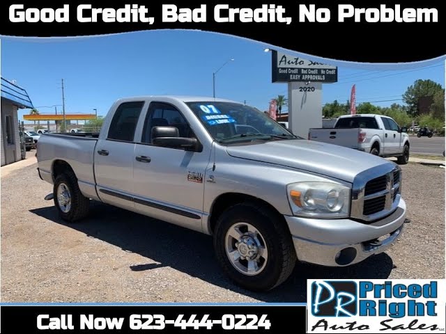 2007 Dodge Ram 2500 SLT Cummins Diesel At WWW.PRICEDRIGHTAUTOSALES.COM 2020 W DEER VALLEY RD PHX AZ