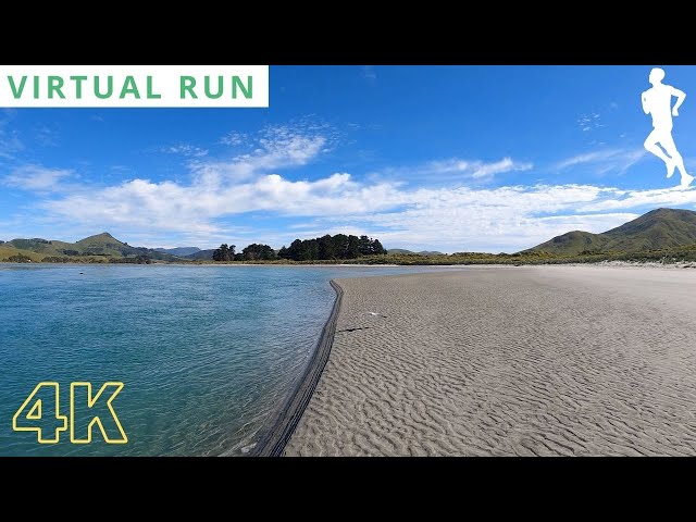 Virtual Run Beach | Virtual Running Videos | 40 Minutes 4K UHD 60 | GoPro Hero 9 Black