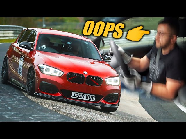 MAD 600HP M140i & SCARY Rear Suspension Go WILD! // Nürburgring