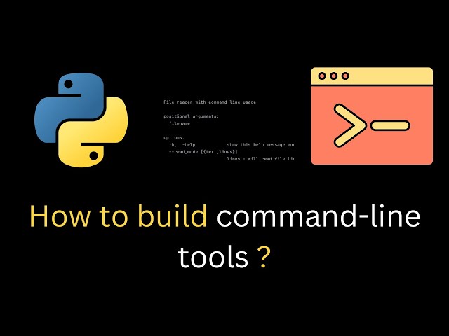 How to build a command-line application in Python?