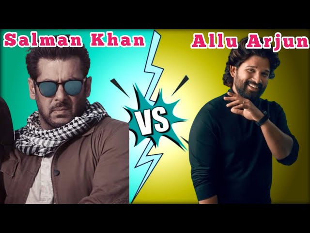 Salman Khan Vs Allu Arjun Top 10 Highest Grossing Movies Comparison 🤯 Box Office Tracker