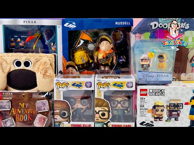 Unboxing and Review of Disney Pixar UP Toys Collection