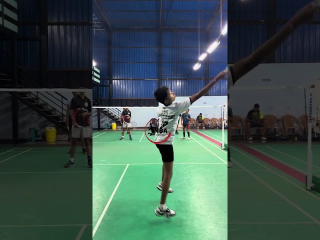 🏸 Master the Perfect Badminton Smash in 60 Seconds! 💥🔥#badmintontips #badminton