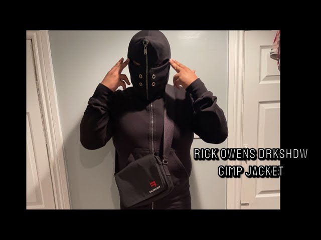 Rick Owens DRKSHDW Gimp Jacket 'Black'