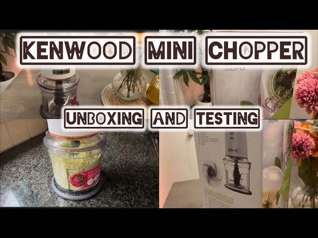 Kenwood Mini Electric Chopper || Unboxing 📦and Testing || Review ✨