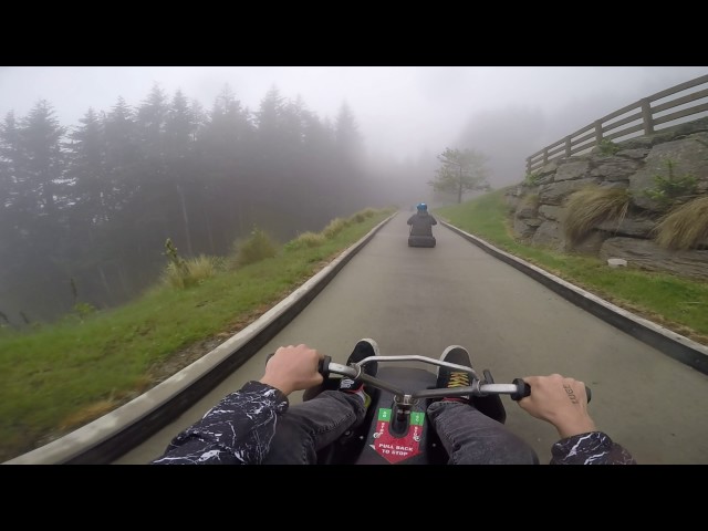 Queenstown luge race!