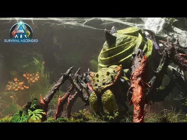 ARK's First Boss Fight.. THE BROODMOTHER