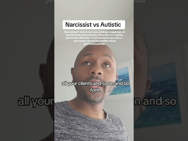 Narc Vs Autistic: I've booked your calendar