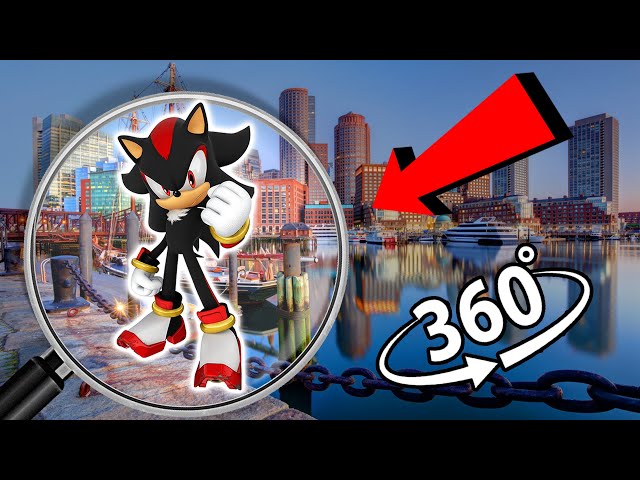 FIND SHADOW THE HEDGEHOG | 360º VR VIDEO FINDING CHALLENGE | SONIC THE HEDGEHOG 3