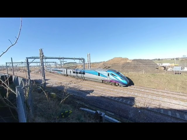 Transpennine 802206 passing Carstairs South Junction on 27-03-2023 at 1639  in VR180