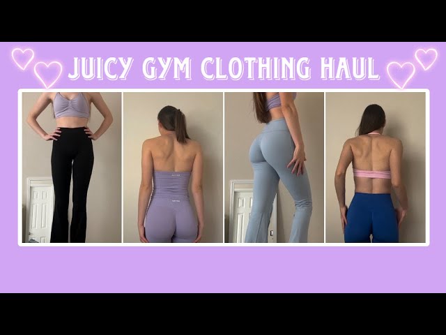 Juicy Gym Try-on Haul: Dfyne, YoungLa, Abercrombie, Forever 21, and Victoria’s Secret :)