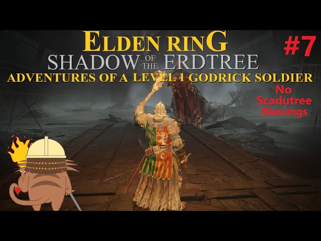 Rune Level 1 No Scadutree Blessing Godrick Soldier Cosplay! (PC)Elden Ring: Shadow of the Erdtree!