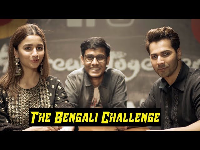 The Bengali Challenge ft. Varun Dhawan | Alia Bhatt | The Bong Guy