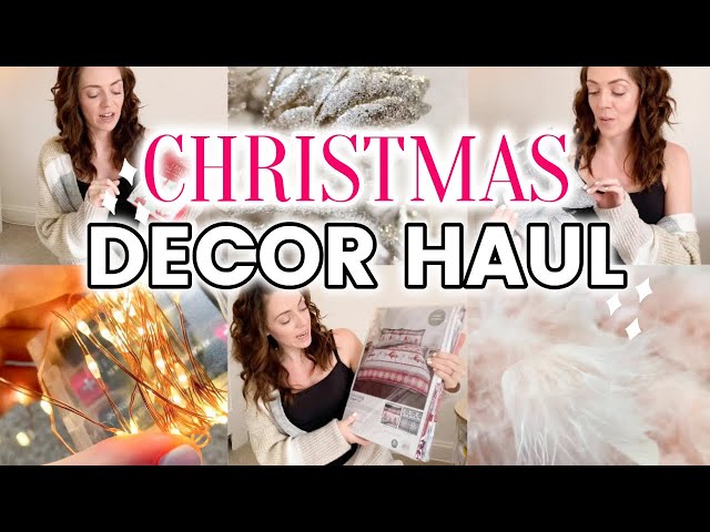 CHRISTMAS DECOR HAUL 2020 | CHRISTMAS HOME DECOR