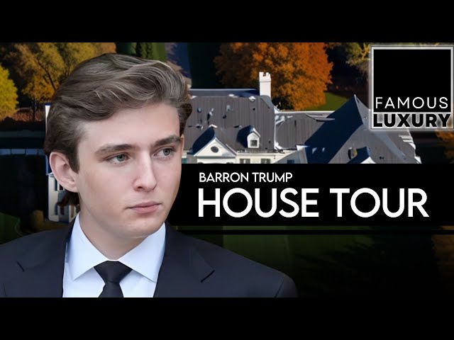 Barron Trump | House Tour | INSIDE His Luxury Lifestyle at Mar-A-Lago and Mansions