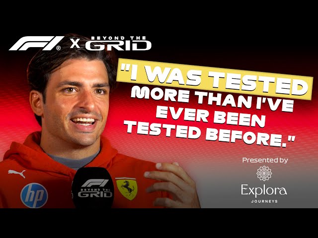 Carlos Sainz: Pain, Pride + Potential | F1 Beyond The Grid Podcast Presented By Explora Journeys