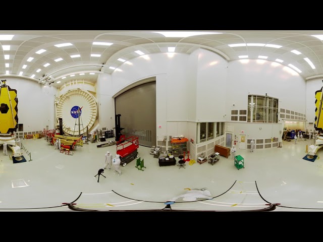 360 VR: Explore the James Webb Space Telescope at NASA Johnson in 360 [2 - rotate]