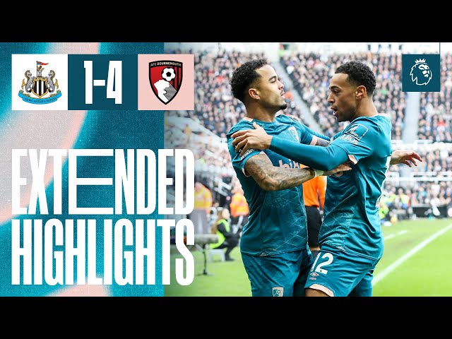 Extended Highlights: Kluivert's magnificent hat-trick topples Newcastle to extend unbeaten run