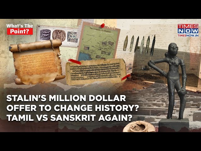 Tamil Nadu CM Stalin Offers '1 MILLION DOLLAR' To Change History? Big Twist In Tamil VS Sanskrit?