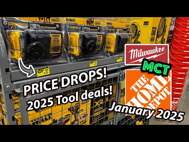 NEW! Tool Sales at Home Depot are starting to Roll In!