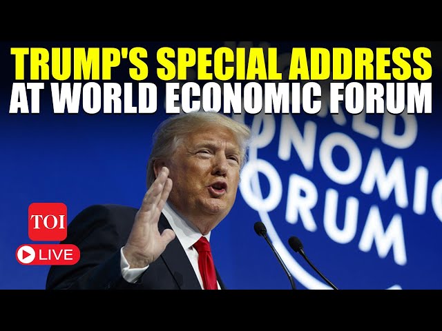 Trump Speech LIVE: U.S President Addresses World Economic Forum At Davos | NATO | Ukraine | Russia