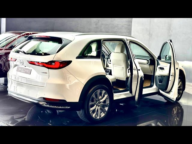 2025 Mazda CX-90 Premium Plus: Ultra-Luxury 3Rows SUV | Rhodium White Premium Color